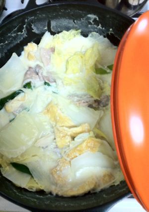 調味料は塩のみ！5分でできる簡単豆乳鍋☆-レシピのメイン写真