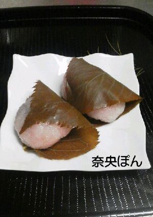 レンジで簡単☆道明寺の桜もち-レシピのメイン写真