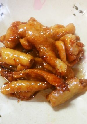 おつまみに♪鶏皮の蒲焼-レシピのメイン写真