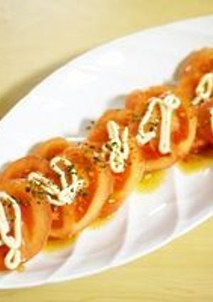簡単トマトのハートサラダ☆-レシピのメイン写真
