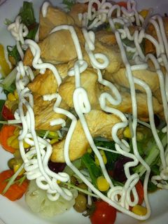 ピリ辛照り焼きチキンサラダ-レシピのメイン写真