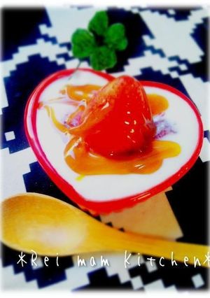 ✿スポンジ余ったら♡キャラメル苺パフェ✿-レシピのメイン写真