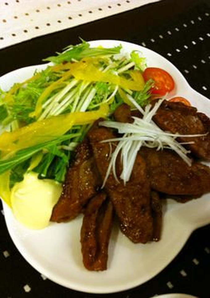 ✿豚レバーの竜田揚げ♪甘辛マヨソース✿-レシピのメイン写真