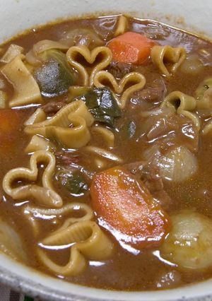 バレンタインシチュー-レシピのメイン写真
