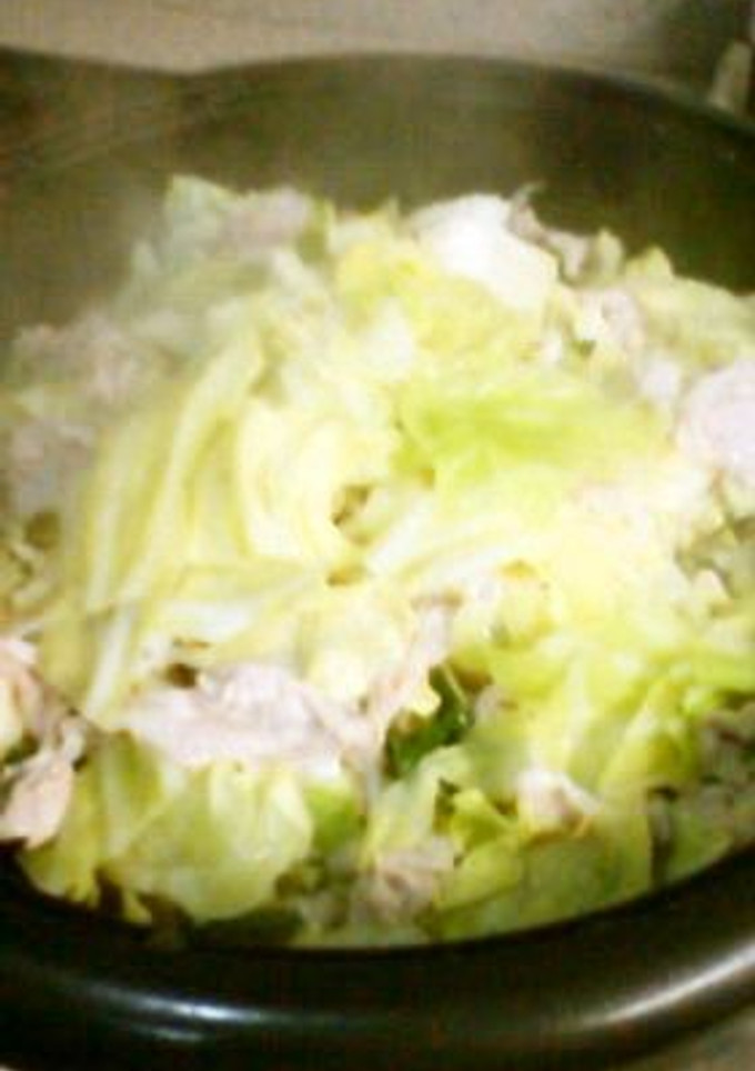 簡単☆キャベツと豚肉の重ね蒸し-レシピのメイン写真
