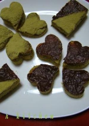 焼き生チョコの抹茶ブラウニー-レシピのメイン写真