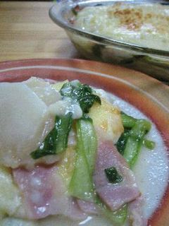 超簡単!カブまるごとグラタン-レシピのメイン写真