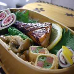 รูปของ お弁当に！サーモンの味噌漬け