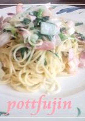 茹でて和えるだけの春パスタ♪-レシピのメイン写真
