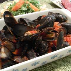 รูปของ イタリア食堂のムール貝トマト煮
