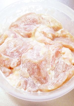 鶏むね肉を柔らかくする！塩鶏風下ごしらえ-レシピのメイン写真
