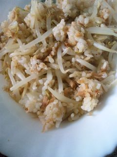 もやしとツナの炒飯と呼べないチャーハン←-レシピのメイン写真