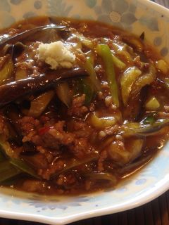 ★麻婆茄子のピリ辛・中華丼★-レシピのメイン写真
