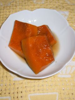簡単!かぼちゃの煮物(パルスイート)-レシピのメイン写真