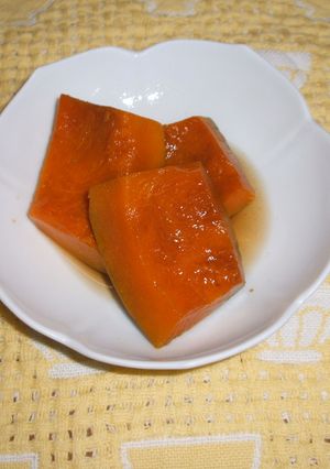 簡単！かぼちゃの煮物(パルスイート)-レシピのメイン写真