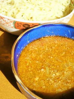 ピリ辛つけ麺-レシピのメイン写真