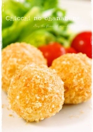 ＊お弁当おかず＊　鮭ポテトコロッケ♫-レシピのメイン写真