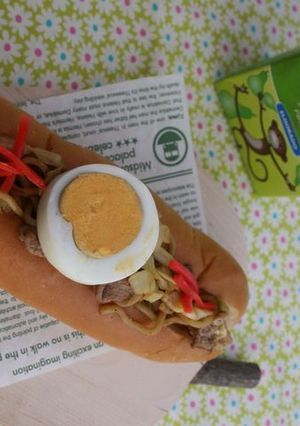 懐かしい！学校で食べた焼きそばパン☆-レシピのメイン写真