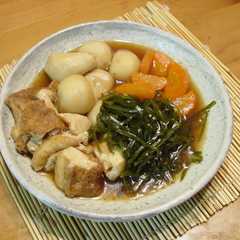 รูปของ 切昆布と厚揚げの煮物(*ﾟΩﾟ)