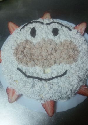 お誕生日に♪アンパンマンケーキ-レシピのメイン写真