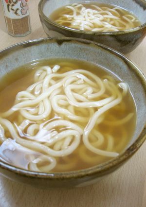 うちの　素うどん。-レシピのメイン写真