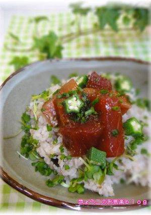 簡単★マグロのづけ丼-レシピのメイン写真