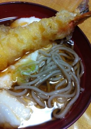 栄養たっぷりあたたまる！美味しい節分そば-レシピのメイン写真