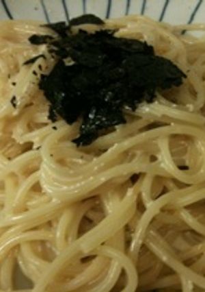 クリームたらこスパゲティ-レシピのメイン写真