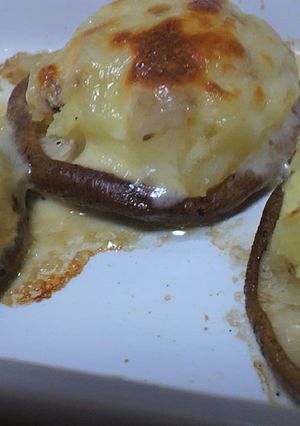しいたけとじゃがいものほくほくチーズ焼き-レシピのメイン写真