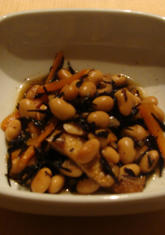 ひじきと大豆の煮物-レシピのメイン写真