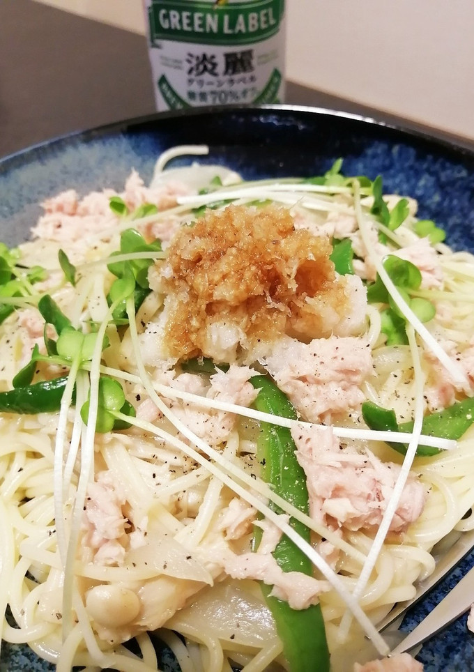 大根おろしとツナの和風スパゲティ-レシピのメイン写真