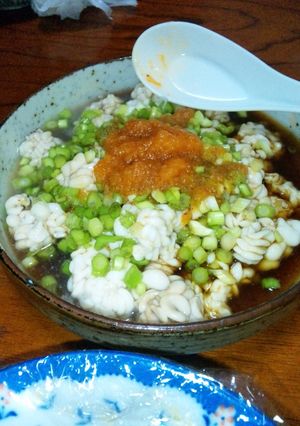 白子ポン酢-レシピのメイン写真