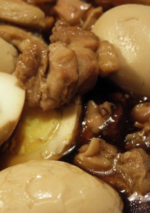 鶏と玉子の醤油煮込み-レシピのメイン写真