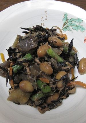 あらおいしい！節分豆でひじき煮✿-レシピのメイン写真
