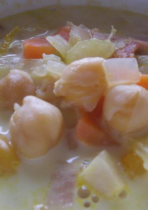 ひよこ豆のスープ-レシピのメイン写真