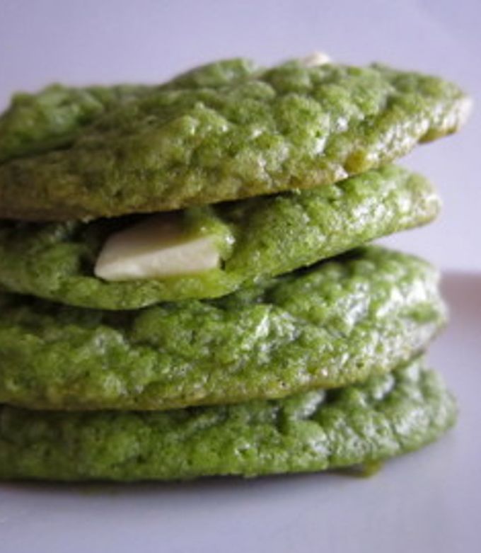 抹茶とホワイトチョコのクッキー by tubukoDX 【クックパッド】 簡単