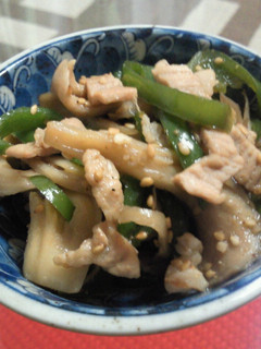 豚肉とピーマンの炒め煮 山椒風味-レシピのメイン写真