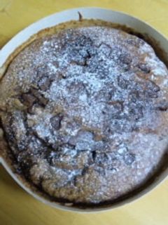 ホットケーキミックスでチョコバナナケーキ-レシピのメイン写真