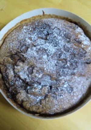 ホットケーキミックスでチョコバナナケーキ-レシピのメイン写真