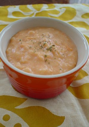 人参とご飯のぽってりポタージュ-レシピのメイン写真
