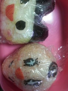 キャラ弁 まめっち&めめっち!?-レシピのメイン写真