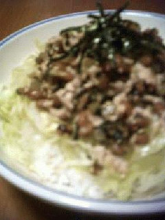 納豆そぼろ丼-レシピのメイン写真