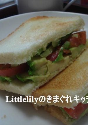 アボカドベジトーストサンド -レシピのメイン写真