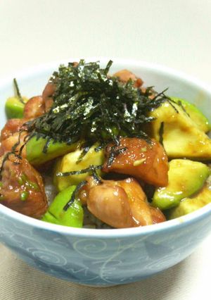 鶏アボカド丼-レシピのメイン写真