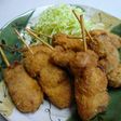 豚バラ肉でジューシー☆串カツ!