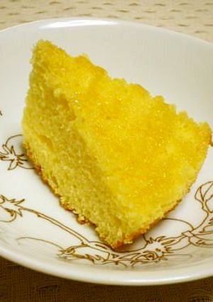 カロリー控えめ♪ざらめバターケーキ-レシピのメイン写真