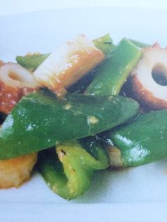 お弁当おかず♥ピーマンとちくわの味噌炒め-レシピのメイン写真