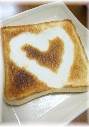 お絵かき食パン(^^)/-レシピのメイン写真