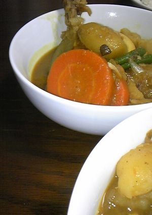 子供でも食べられるスープカレー-レシピのメイン写真