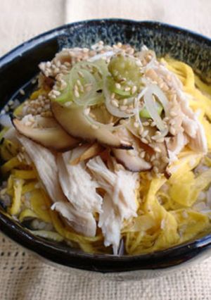体力をつけたい時に「鶏飯(けいはん)」-レシピのメイン写真